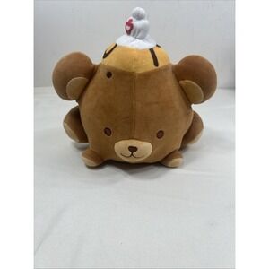 Smooshy Mushy Babsy Bear Cuddly Jumbo Large Plush Squishy Stuffed Pet 9"